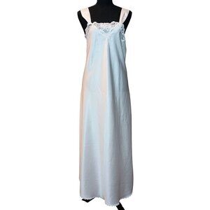 Vintage Etienne Nightgown/ Evening Wear Lace Trim Beaded Fairy Whimsical Size SM